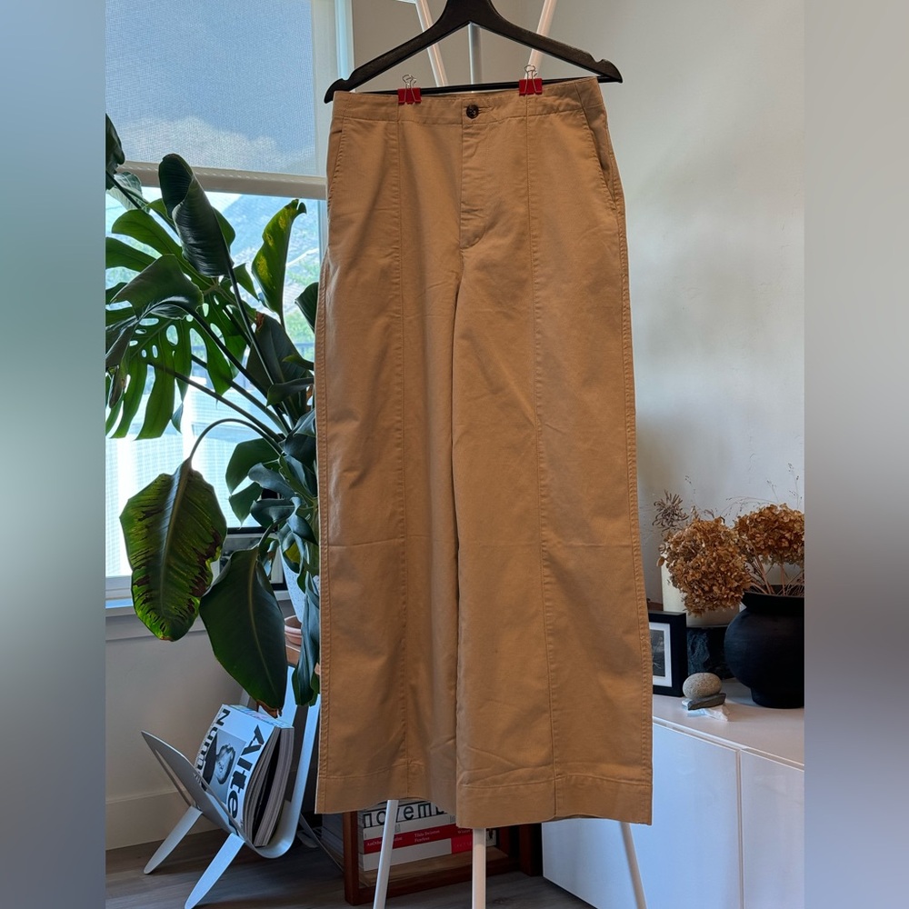 Madewell Seamed Wide Leg Pants